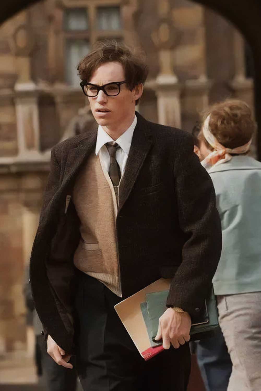 Eddie Redmayne Dark Academia style