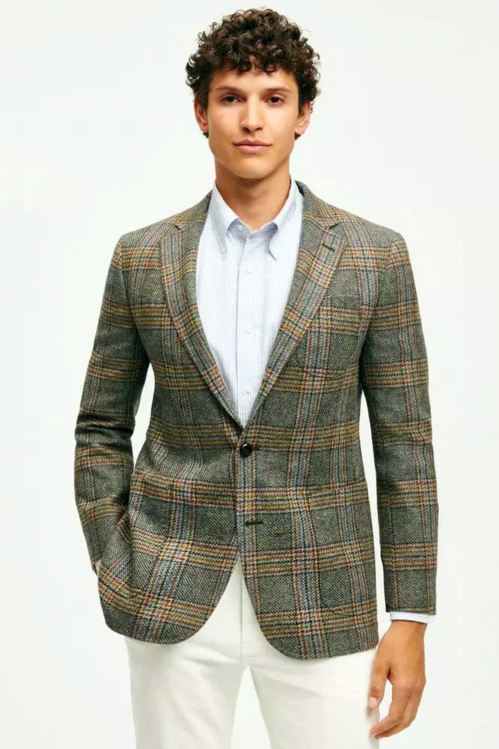 Brooks Brothers Preppy Style Tweed Sportscoat