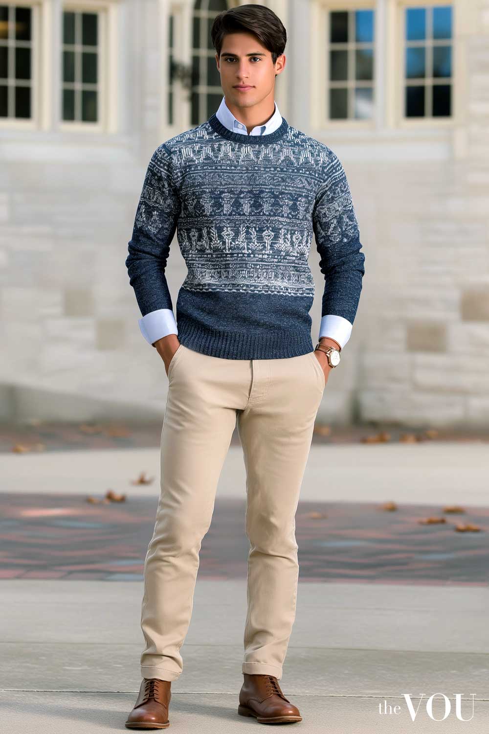 Casual Old-Money Ivy League Weekender outfit idea