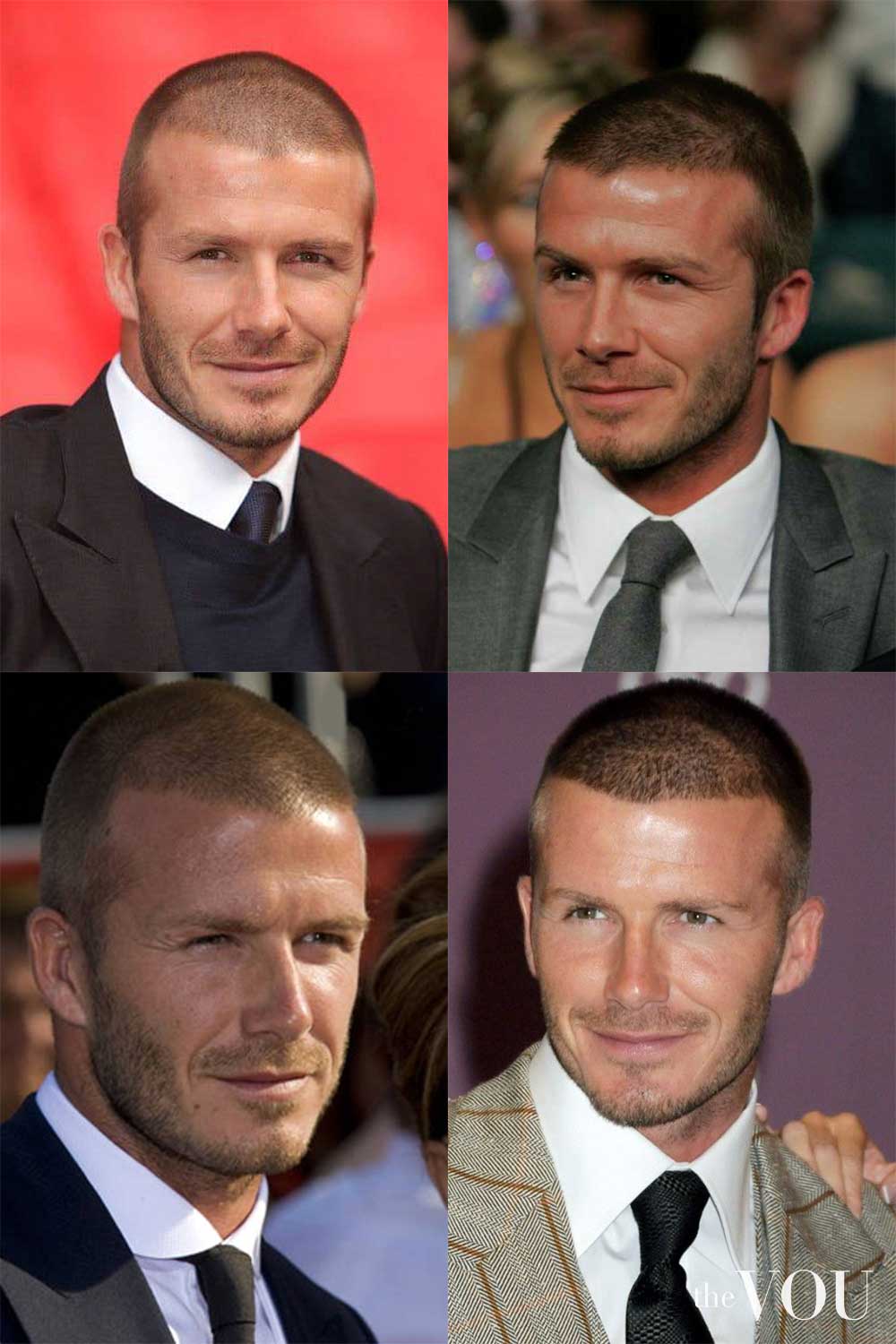 David Beckham Buzz Cut