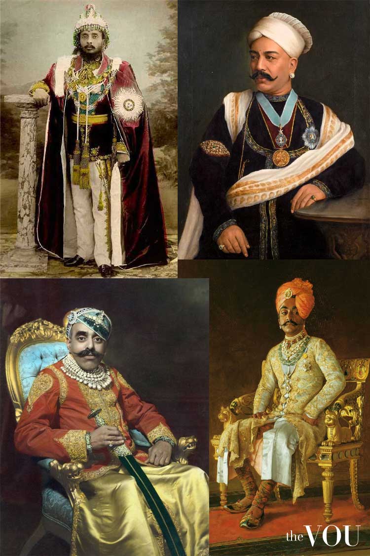 Indian Old Money aristocratic attire