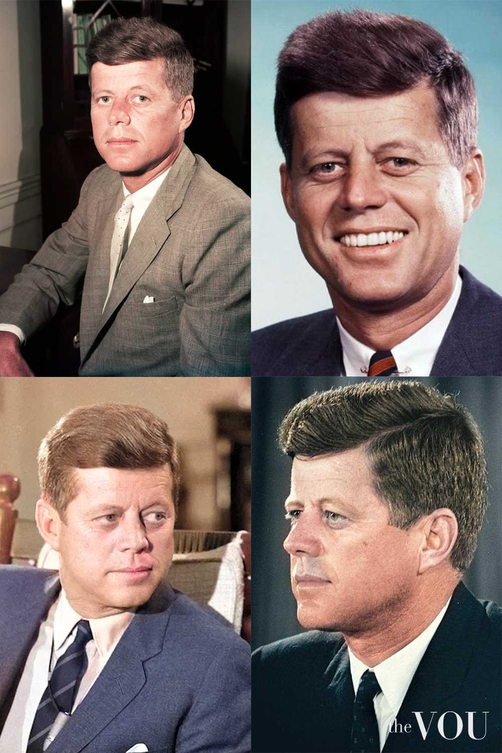 John F. Kennedy Ivy League Hairstyle