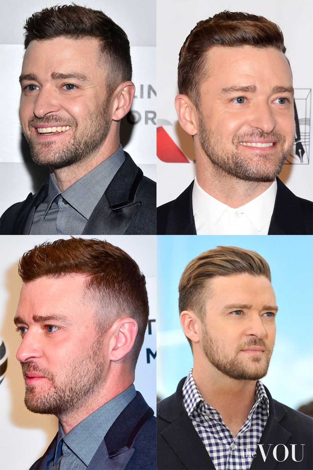 Justin Timberlake Taper Fade Old Money Hairstyle