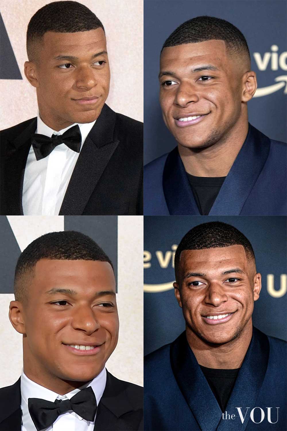 Kylian Mbappé Edgar Hairstyle