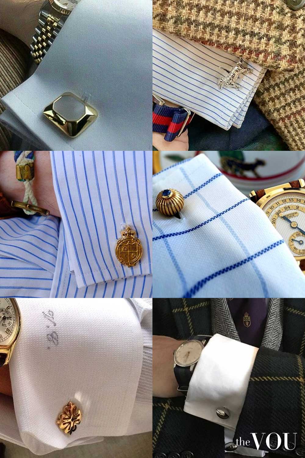 Old Money Style Accessorizing Cufflinks