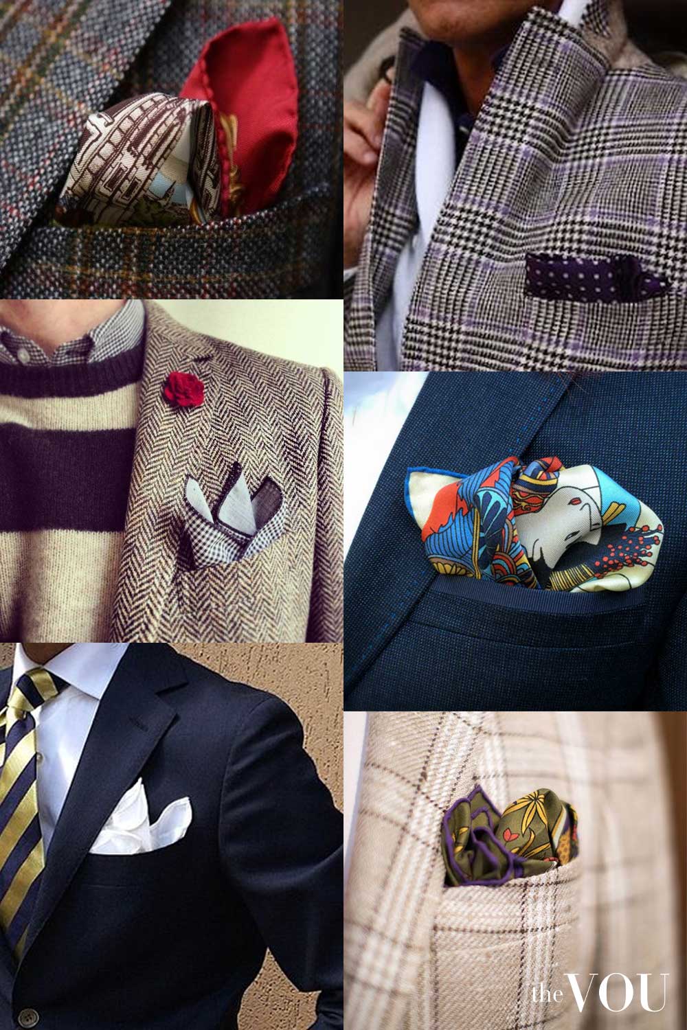 Old Money Style Accessorizing Pocket Squares