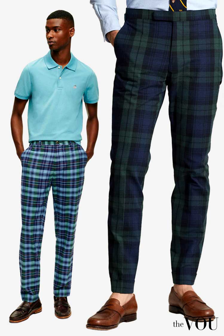 Old Money style Flannel Trousers