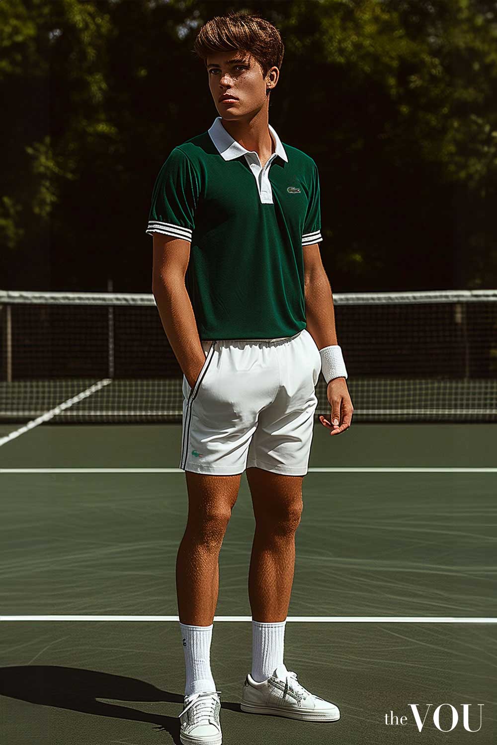 Tennis Preppy Outfit Idea