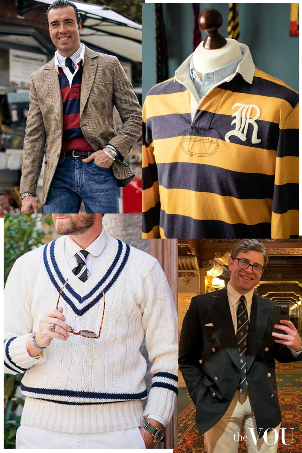 Preppy style men