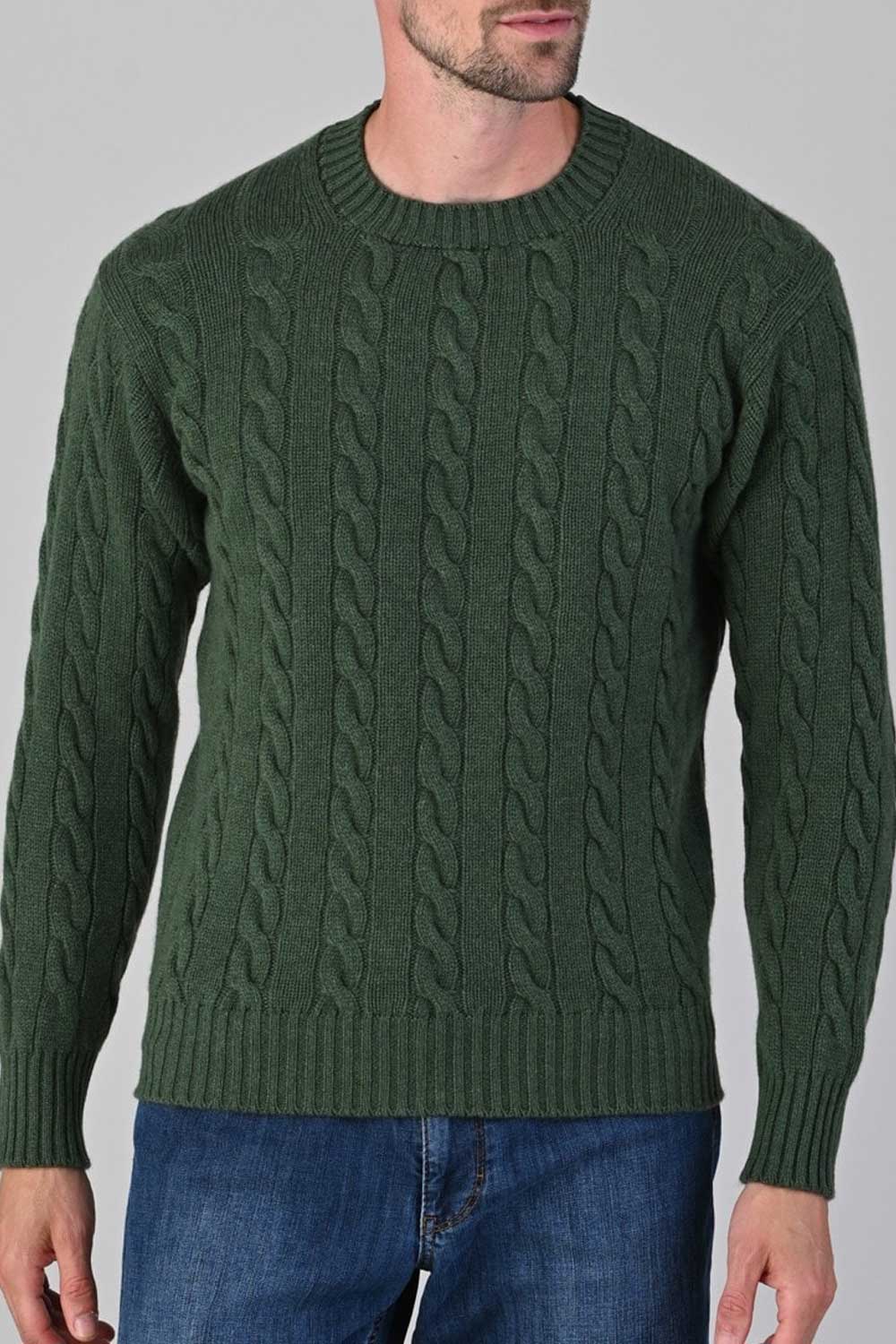 William Lockie Cable Knit Sweater