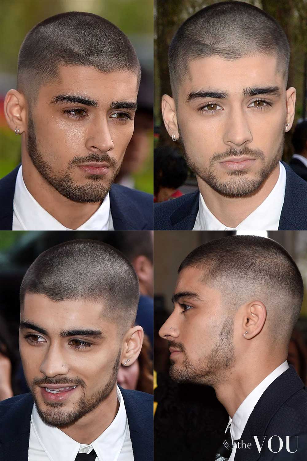 Zayn Malik buzz cut