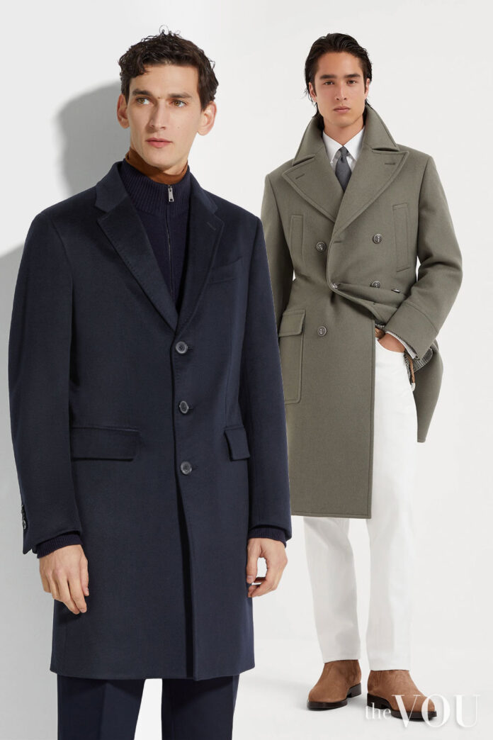 Types of overcoats for men Old Money style