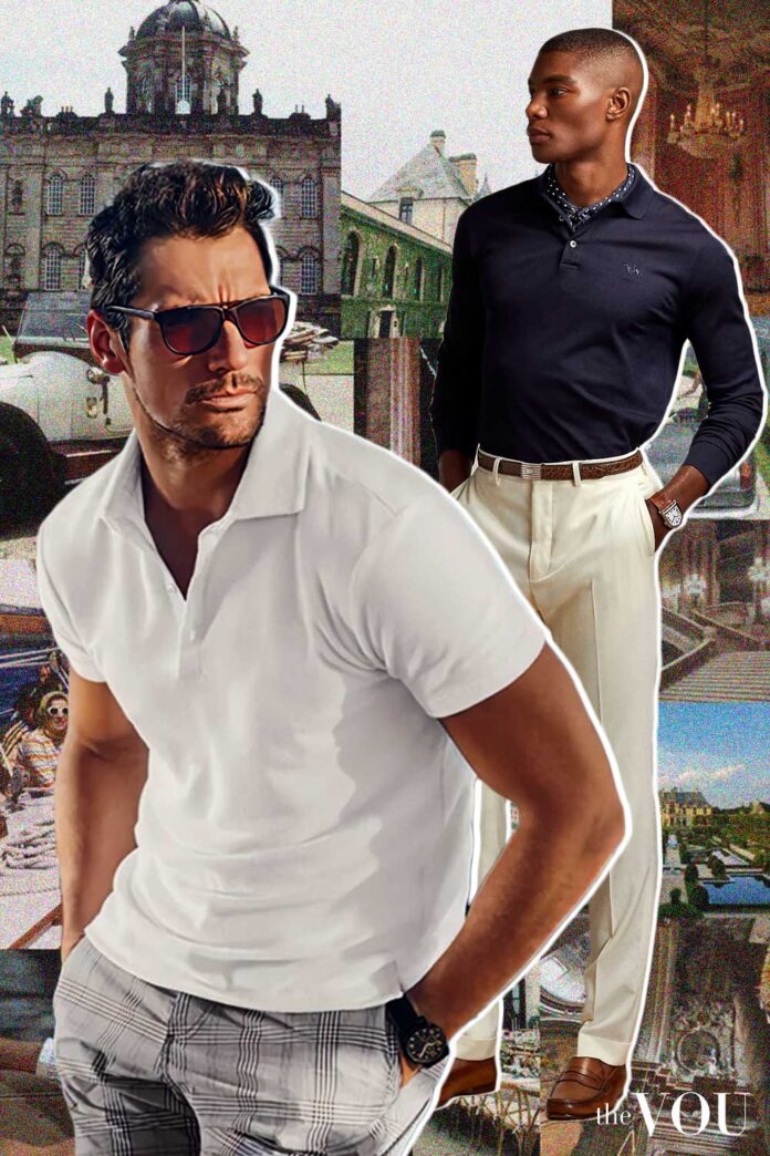 Mens dress polo shirts hotsell