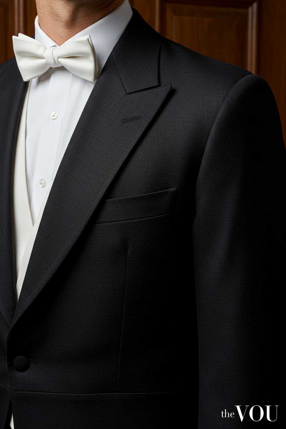White Tie Barathea Worsted Wool Tailcoat