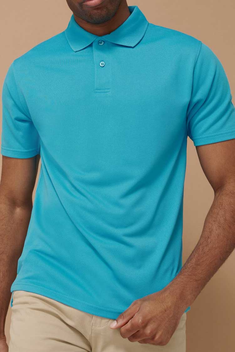 synthetic polo shirt