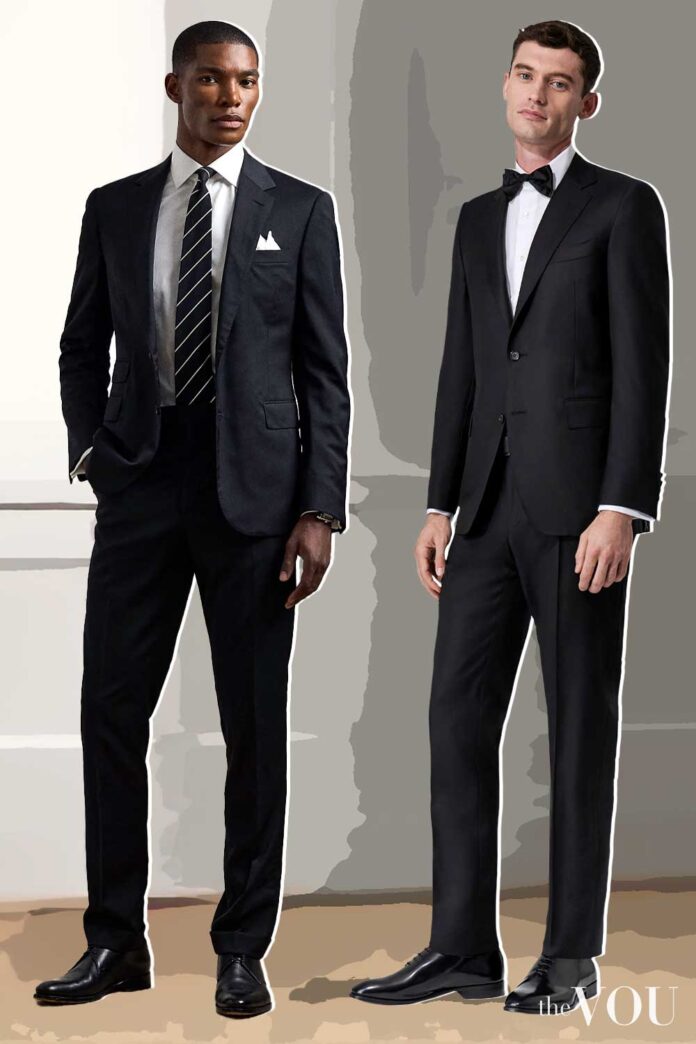 Black Suit styling men