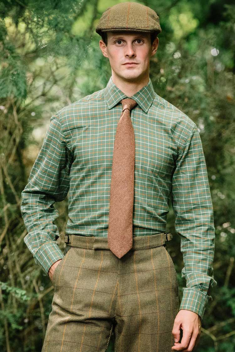 Cordings Tattersall check shirt