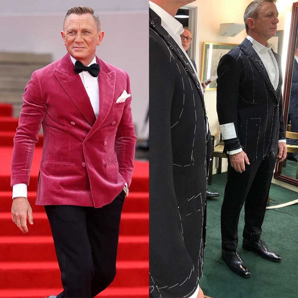 Daniel Craig Henry Poole Savile Row Tailoring