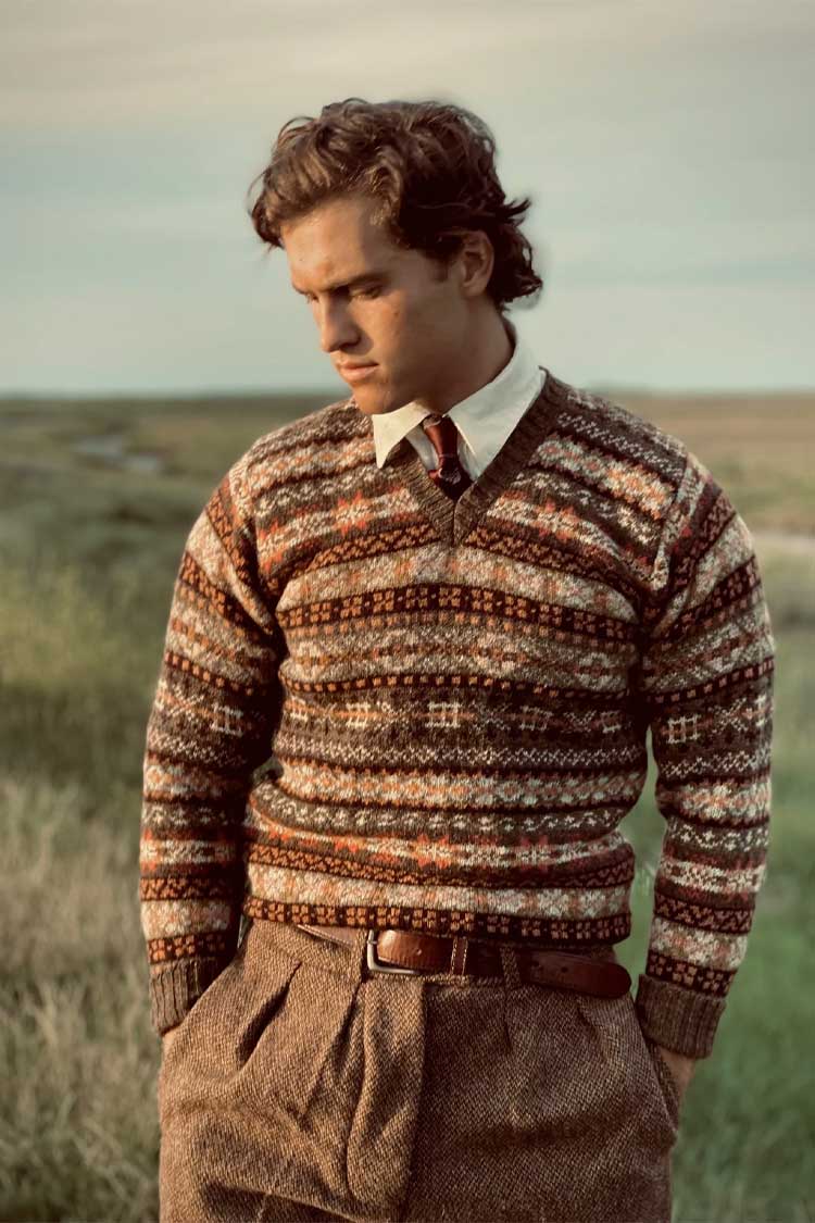 Fair Isle knitwear