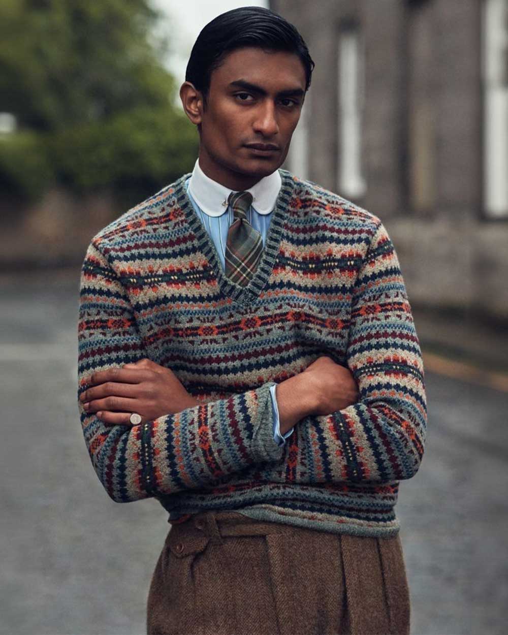 Fair Isle sweater