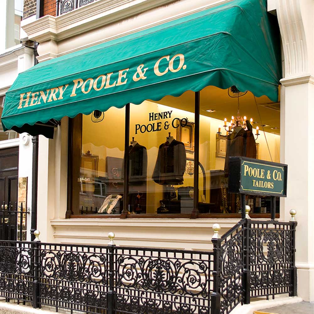 Henry Poole & Co Store Savile Row