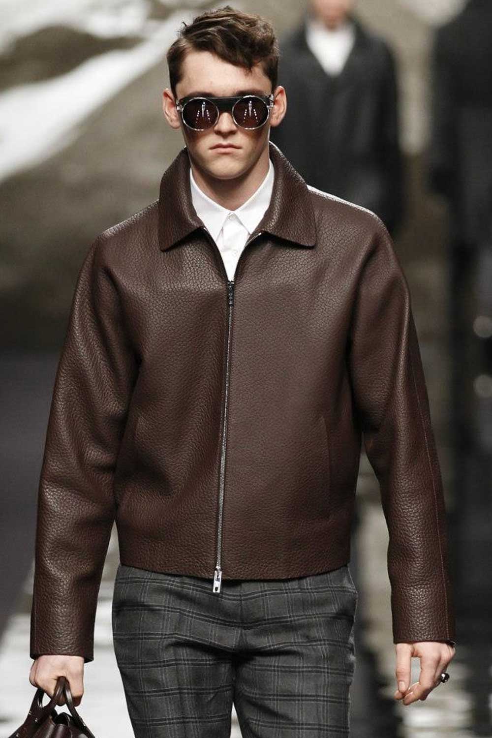 Louis Vuitton Leather Jacket