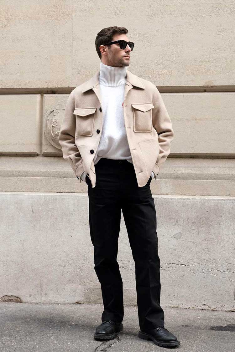 Parisian Chic Style Men