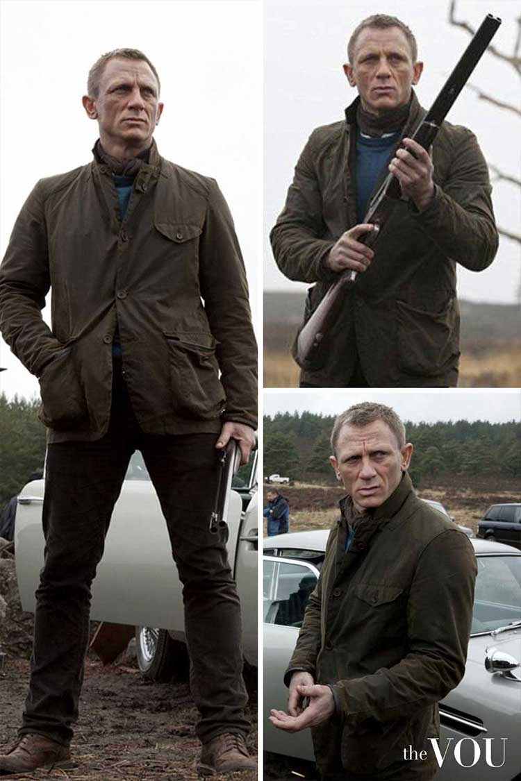 Daniel Craig Barbour Jacket