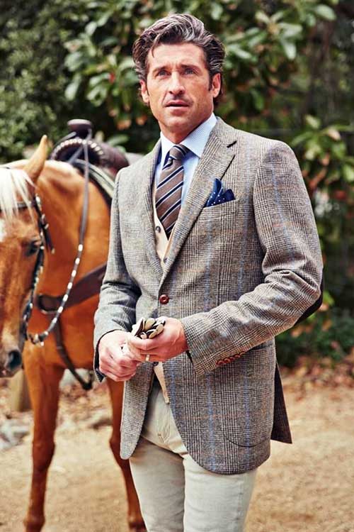 Equestrian Chic Style Men