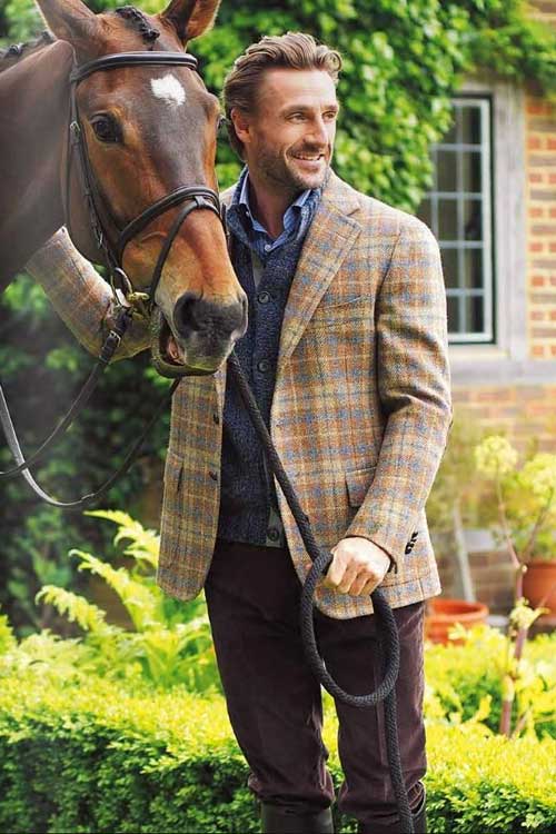 Equestrian Chic Style Men