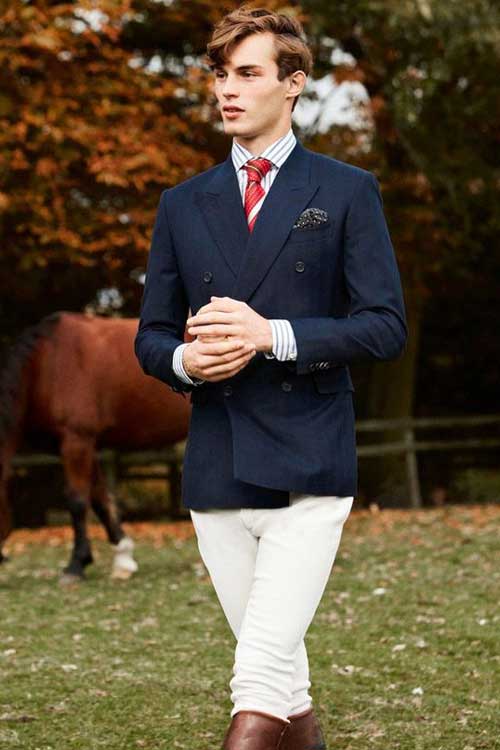 Equestrian Chic Style Men