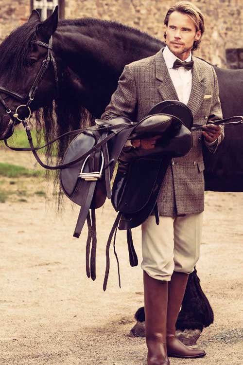 Equestrian Chic Style Men