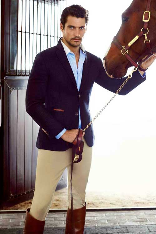 Equestrian Chic Style Men