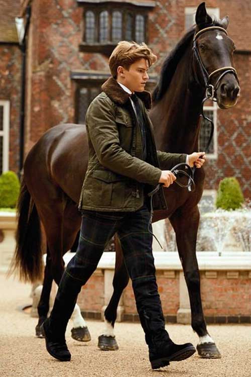 Equestrian Chic Style Men