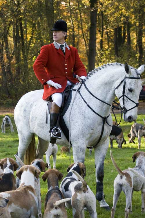 Fox Hunting British Tradition Equestrian Chic Style Men