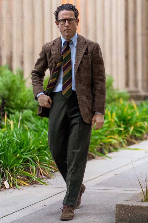 Oxbridge Style Men Outfit Idea