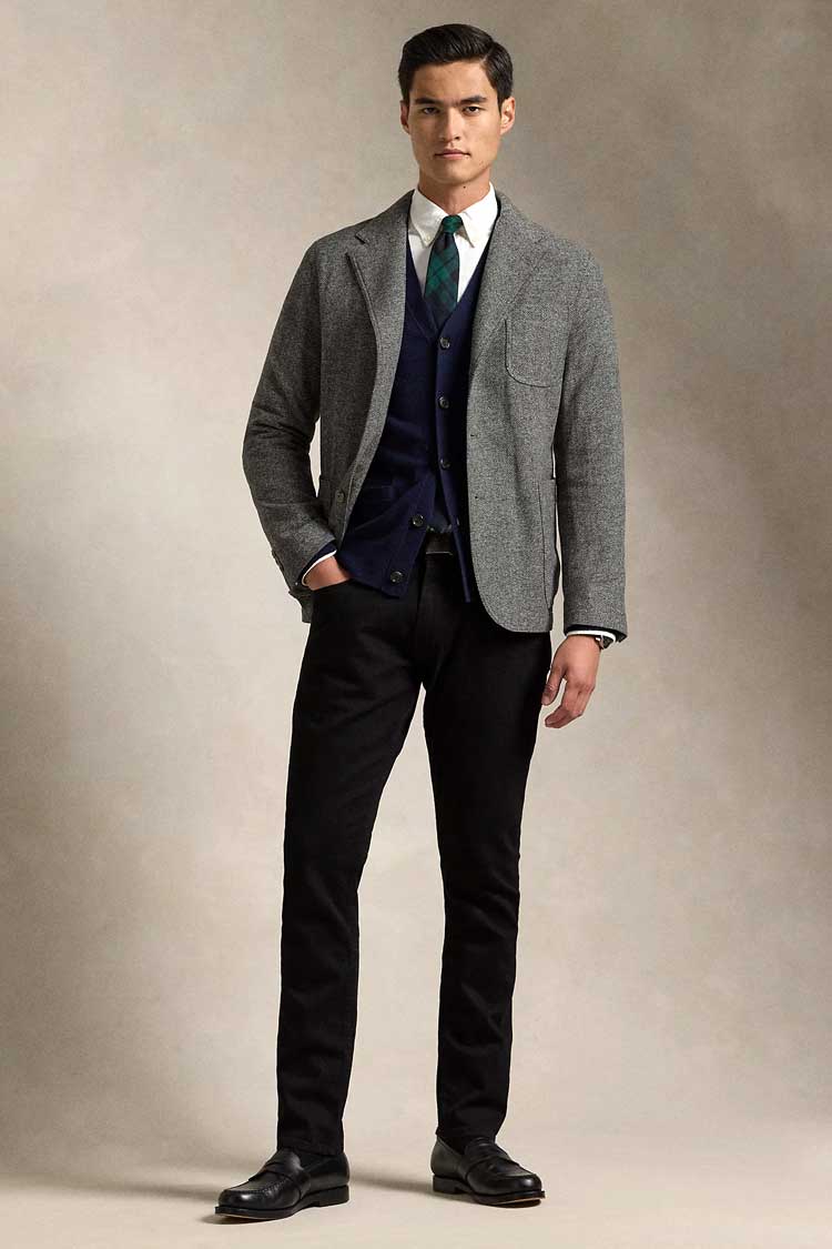 Ralph Lauren chinos business casual outfit