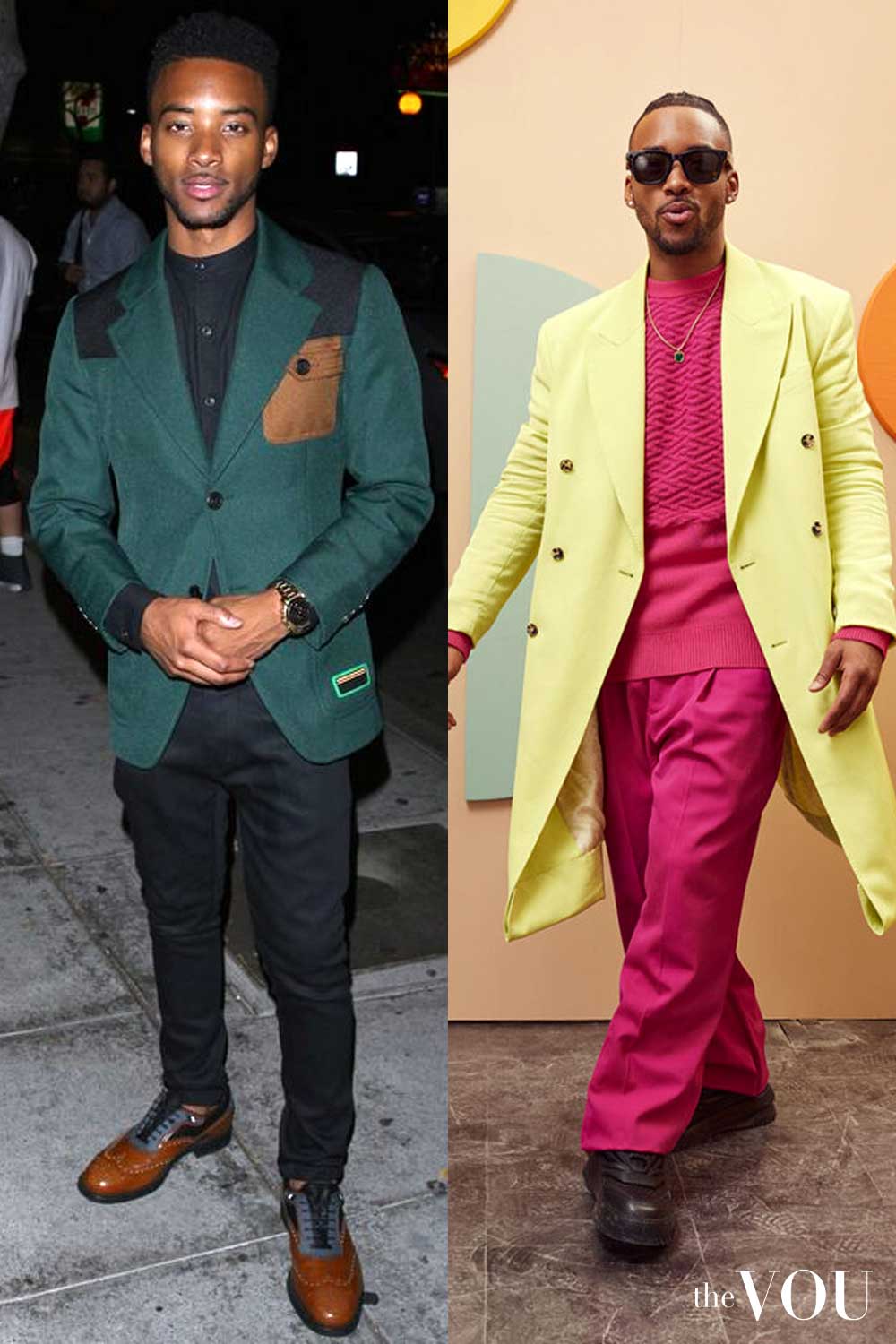 Algee Smith Bright Spring Colour style