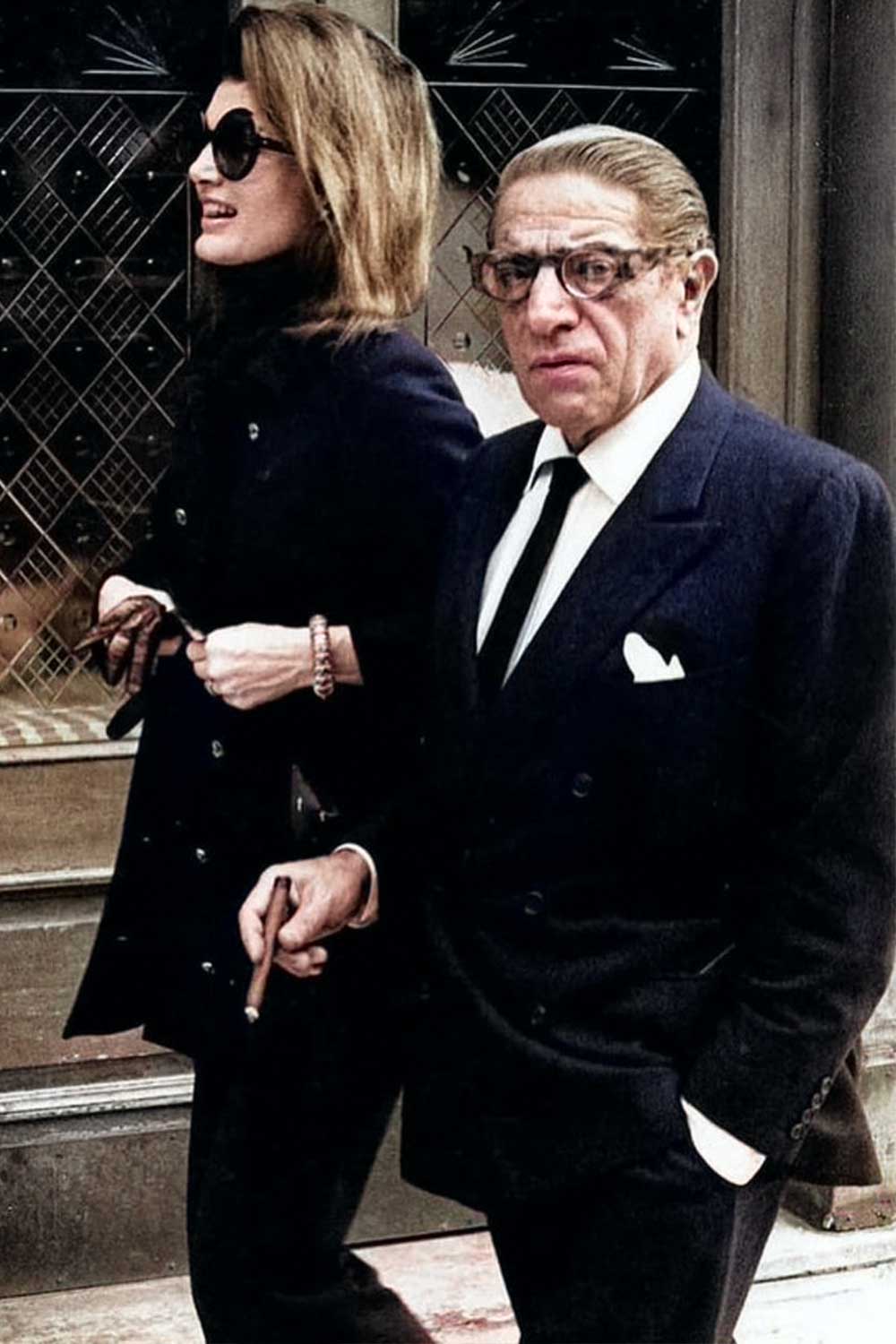 Aristotle Onassis style