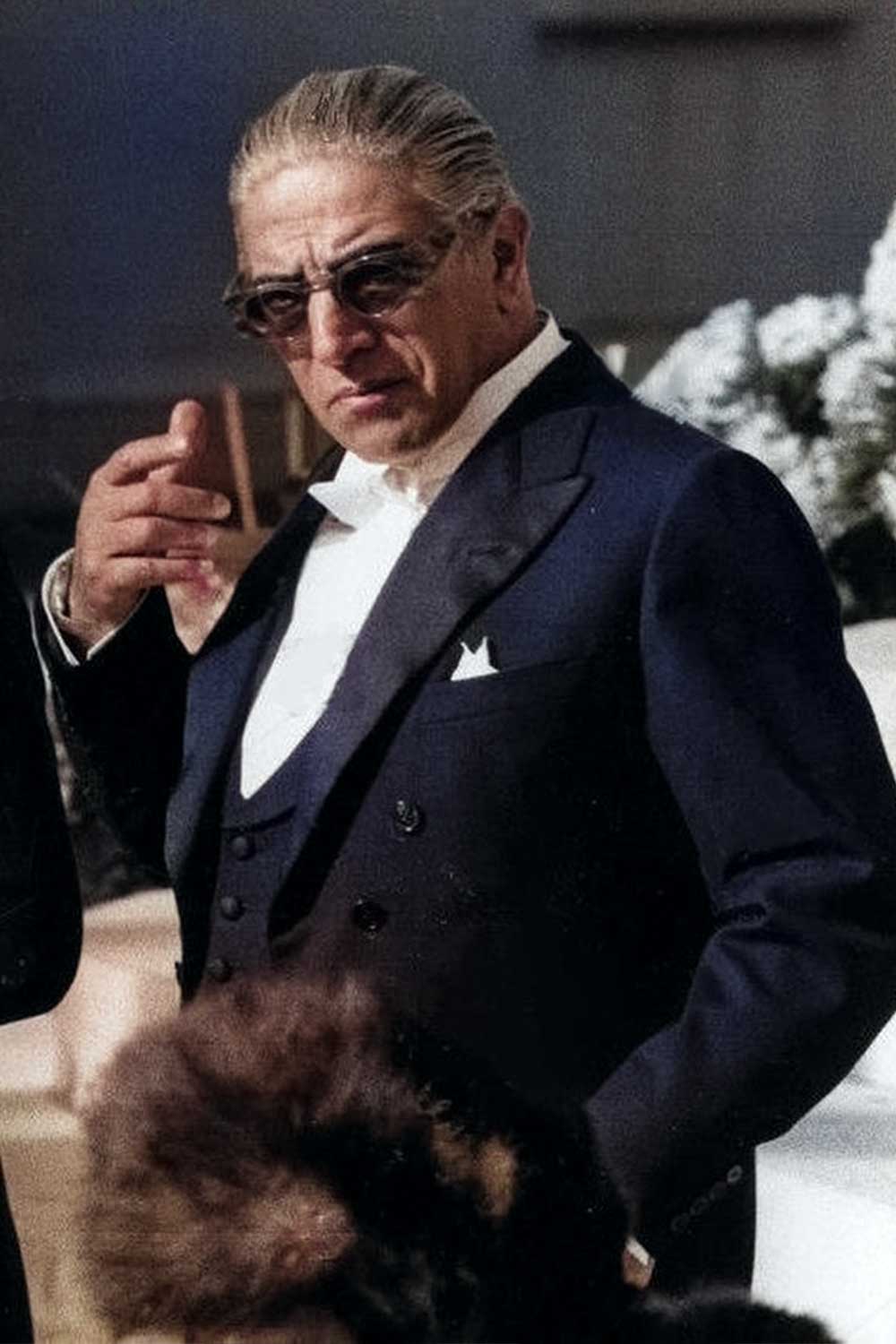 Aristotle Onassis Look