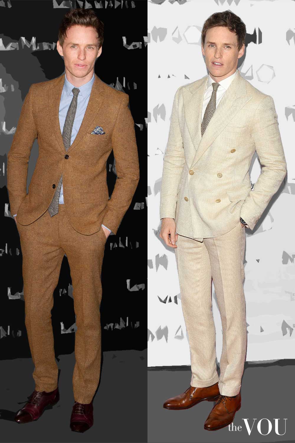 Eddie Redmayne Rectangle Body Shape Formal Style