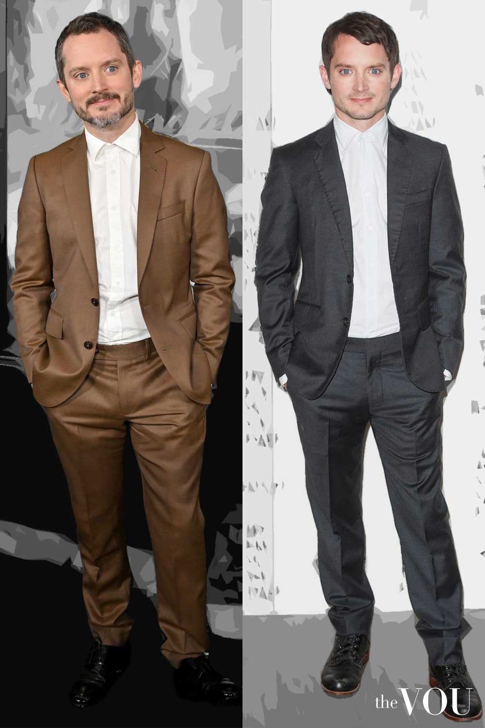 Elijah Wood Rectangle Body Shape Formal Style