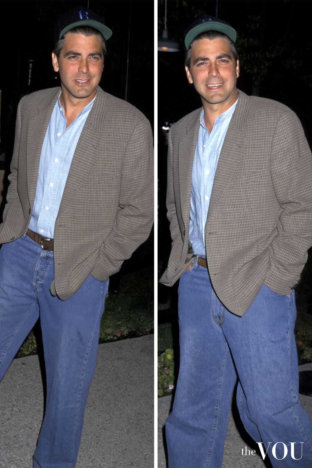 George Clooney 90s Style Dad Look