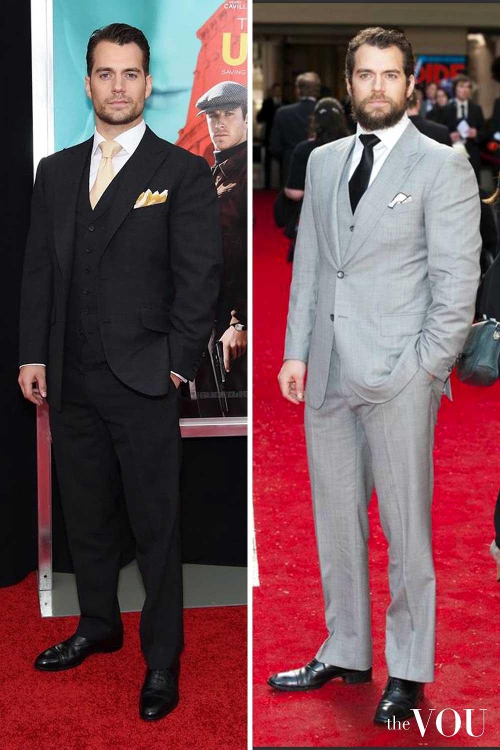 Henry Cavill Trapezoid Body Shape Formal Style