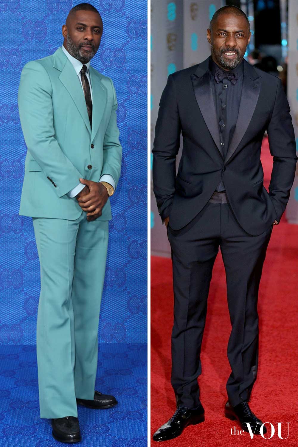 Idris Elba Trapezoid Body Shape Formal Style