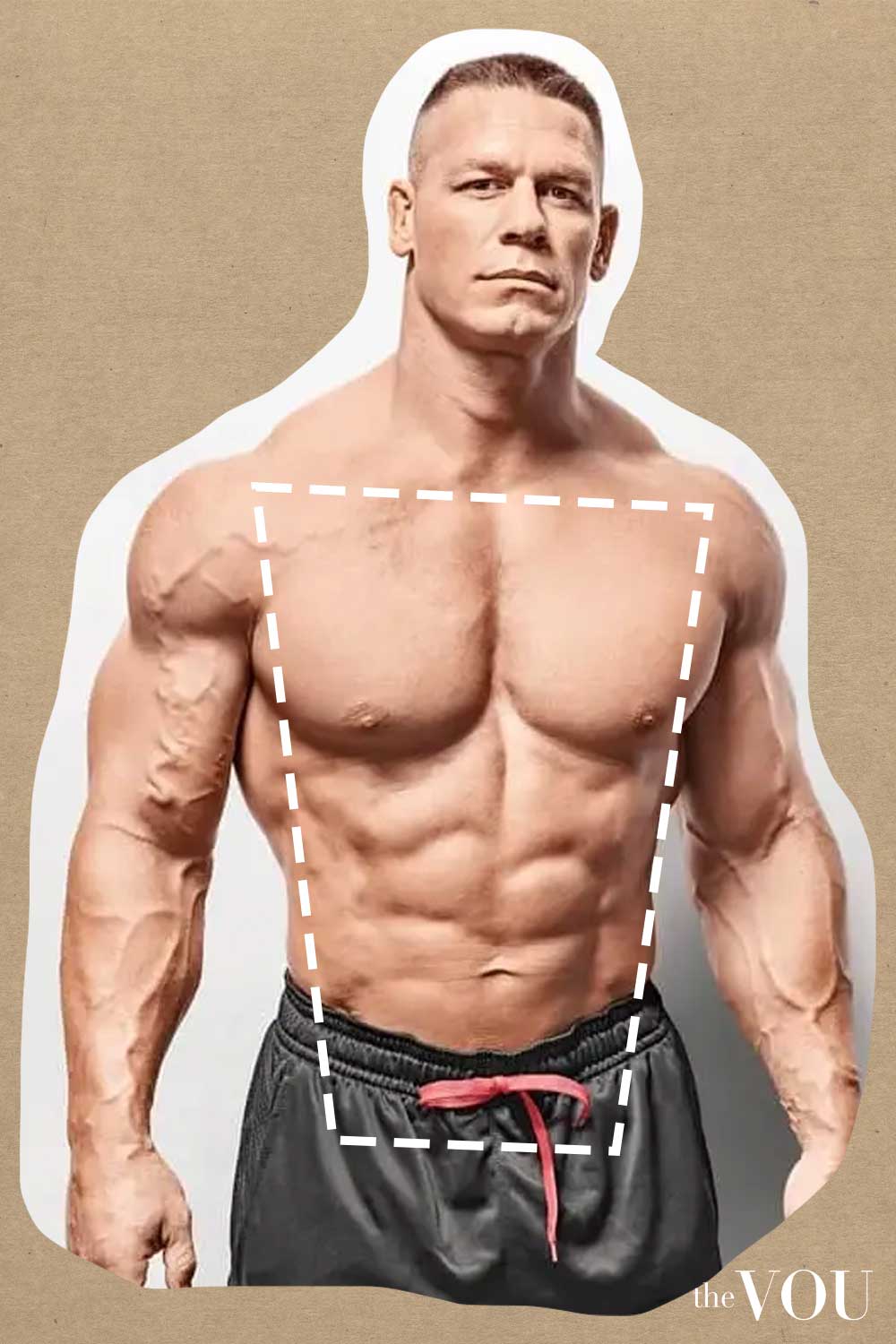 John Cena Trapezoid Body Shape