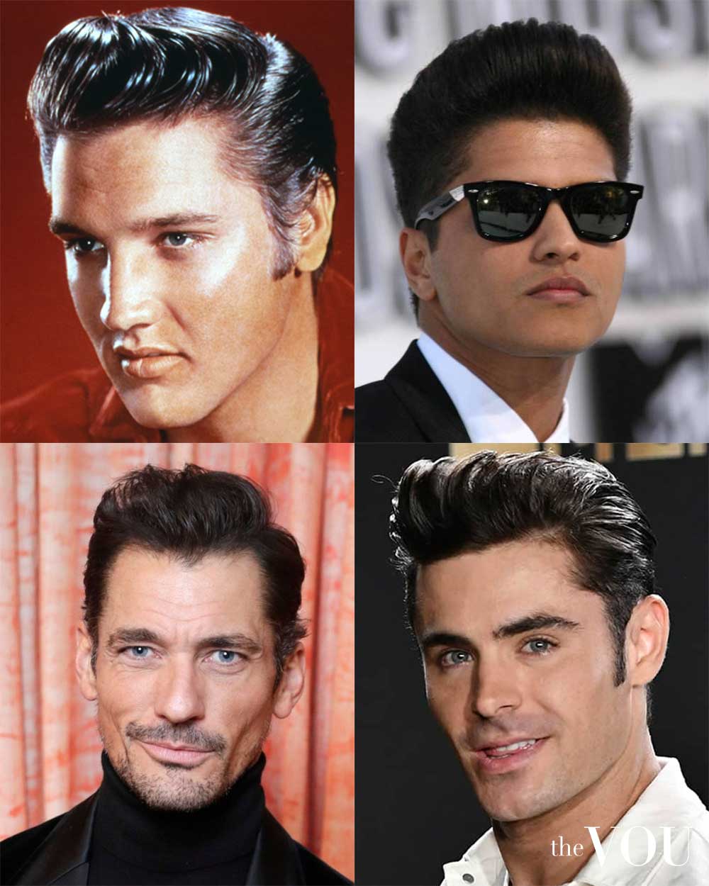 Mens Classic Pompadour Haircuts and Hairstyles