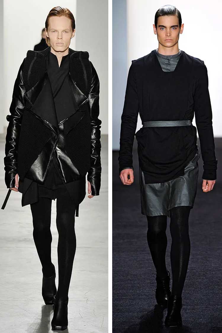 Rad Hourani Gender Fluid Avant Garde Menswear