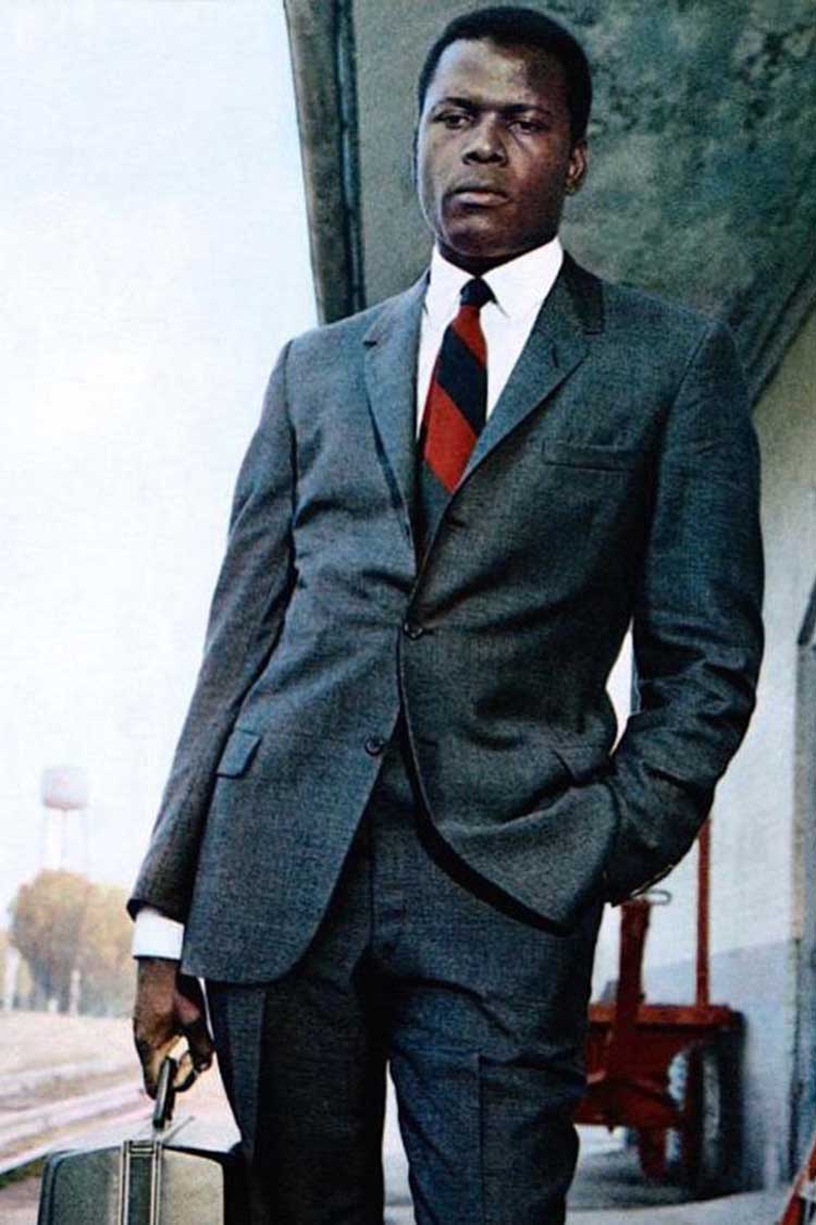 Sidney Poitier classic style icon