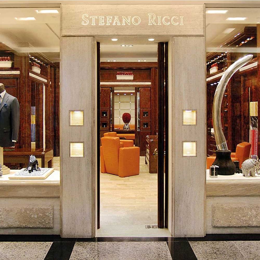 Stefano Ricci First Shanghai Store 1993